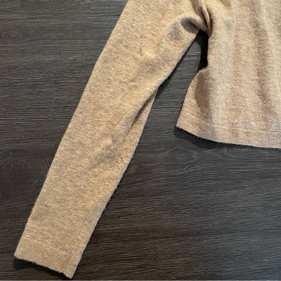 Aritzia Tan Cardigan Sweater - Picture 8 of 12